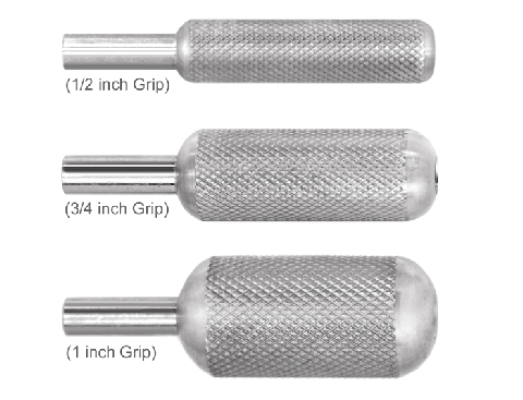 Stainless Steel Grips (Threaded Style)