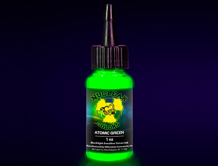 Nuclear Colors Atomic Green 1/2oz MOM'S NUCLEAR COLORS ATOMIC GREEN