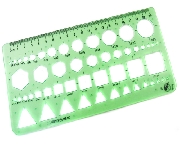 Mixed Stencil Ruler