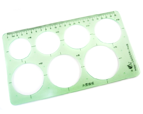 Large Circle Stencil Ruler