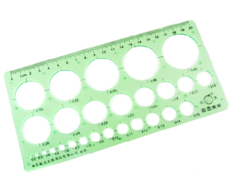 Circle Stencil Ruler