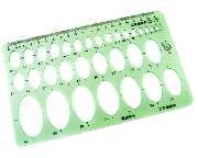 Oval Stencil Ruler